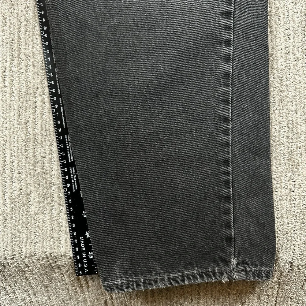 Vintage Levis 560 Jeans Mens 40x38 Fits 39x37 Black Relaxed Tapered Made USA 90s
